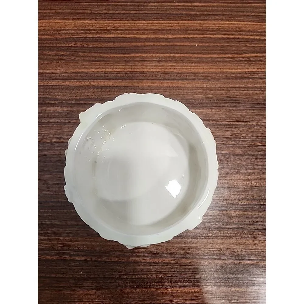 Fitz and‎ Floyd Lily Of The Valley Trinket Dish with Lid 4 in Round